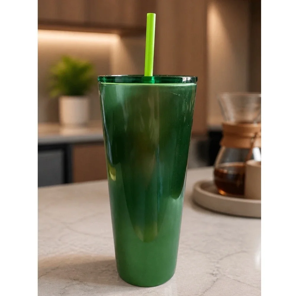 Starbucks 24oz Venti Limited Edition Emerald Green Stainless Steel Tumbler 2023‎